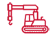 Freno hidráulico para equipos de construcción