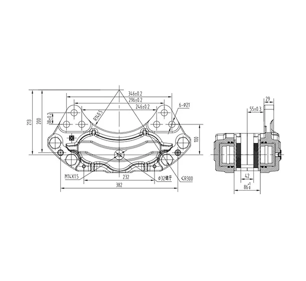 Caliper de freno